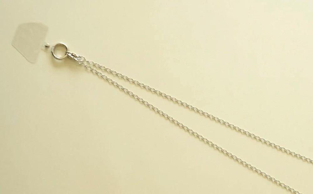 【LENERAオリジナルスマートフォンショルダー】 smartphone shoulder - perch - / silver 【079039】